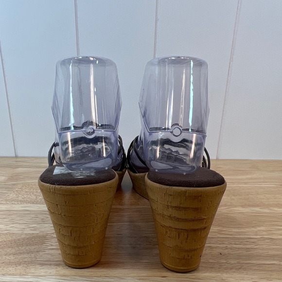 ITALIAN SHOE MAKERS wedge sandals size‎ 9 - Picture 4 of 8
